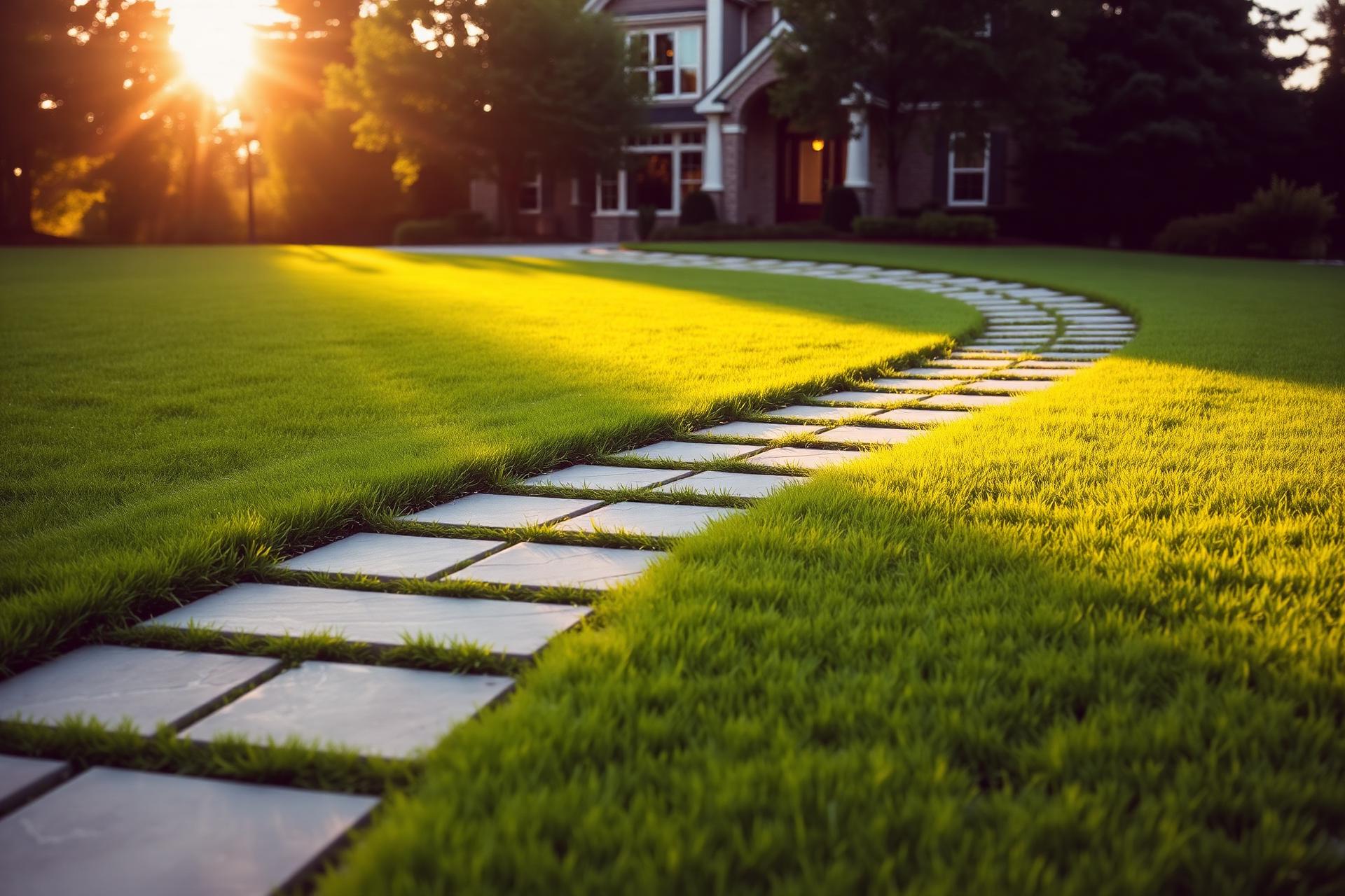Beautifully landscaped home